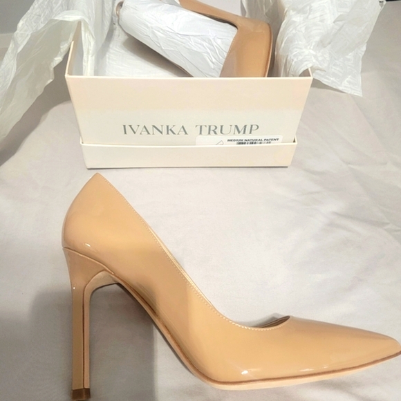DISCONTINUED* Nude Ivanka Trump, 'Carra' pumps' - Picture 3 of 8